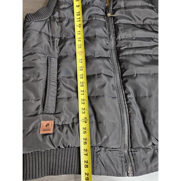 Cool Choice Men's Sz Large Black Puffer Vest Full Zip Activwear Classic Outdoors - Picture 8 of 9